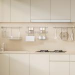 Kitchen Paper Holder Wall-mounted Type Kitchen Storage Basket Set Perfect