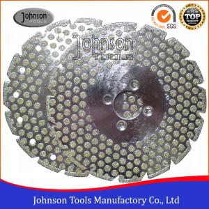 Wholesale Double Side Dots Electroplated Diamond Tools For Marble / Granite Cutting from china suppliers