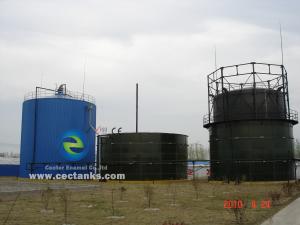 China Excellent Corrosion Protection Glass Lined Steel Tanks For Water Storage PH 1-14 on sale
