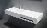 Smooth Seamless Wall Hung Basin High Strength Renewable And Formable