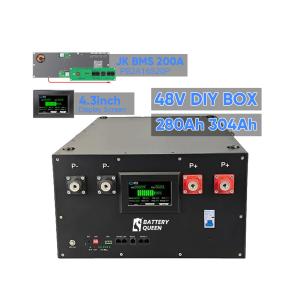 Wholesale JK DIY Battery kits CATL 314ah Horizontal Stackable LiFePo4 JiKong BMS DC Breaker from china suppliers