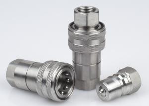 Wholesale LSQ-S1 ISO7241-A Hydraulic Quick Connect Couplings Poppet Valve 1/4' - 2'' Size Carbon Steel from china suppliers