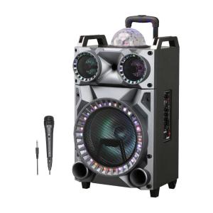 Wholesale Crystal Sound 20W Trolley Speaker Dual Power Options Sound Frequency Range 50Hz-18kHz from china suppliers