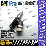 New Diesel Engine Parts fuel injector 374-0751 20R-2285 For Caterpillar Track