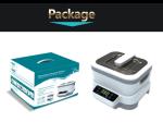 Detachable Household Ultrasonic Cleaning Machine Digital Timer 1200ml 40KHz