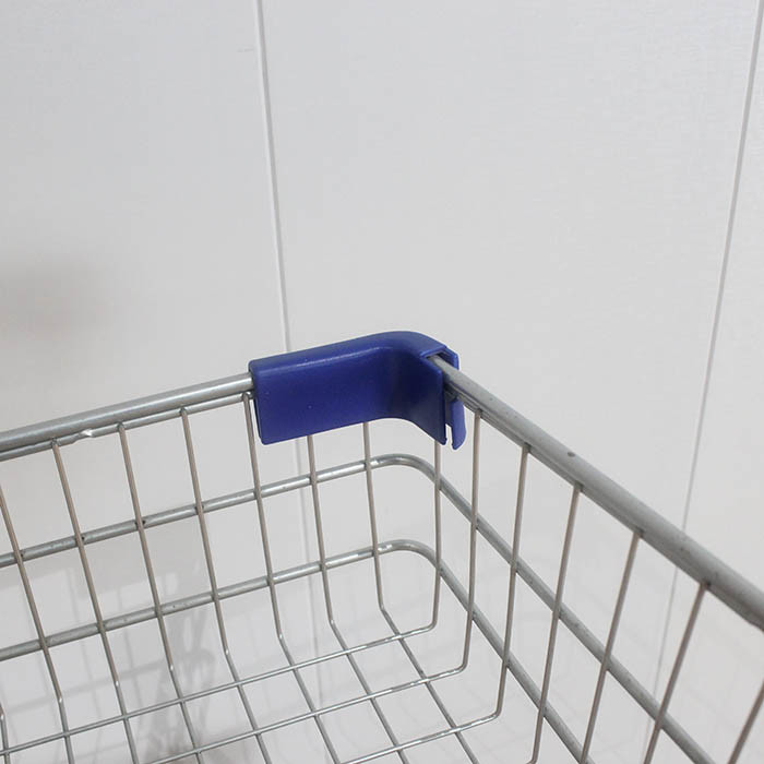 Galvanize Two Layer Shopping Trolley With Printing Logo Metal Shopping Trolley