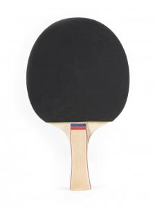 Wholesale Recreation Table Tennis Rackets Inverted Rubber 5 Ply Blade Concave Handle Red Black from china suppliers