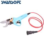 Swansoft professional electric pruning shear 3.0 CM electric bypass pruner to