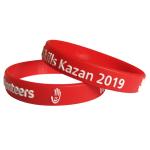 fashion wristband Custom Colourful Sport Debossed Rubber Wristband ,imkgift