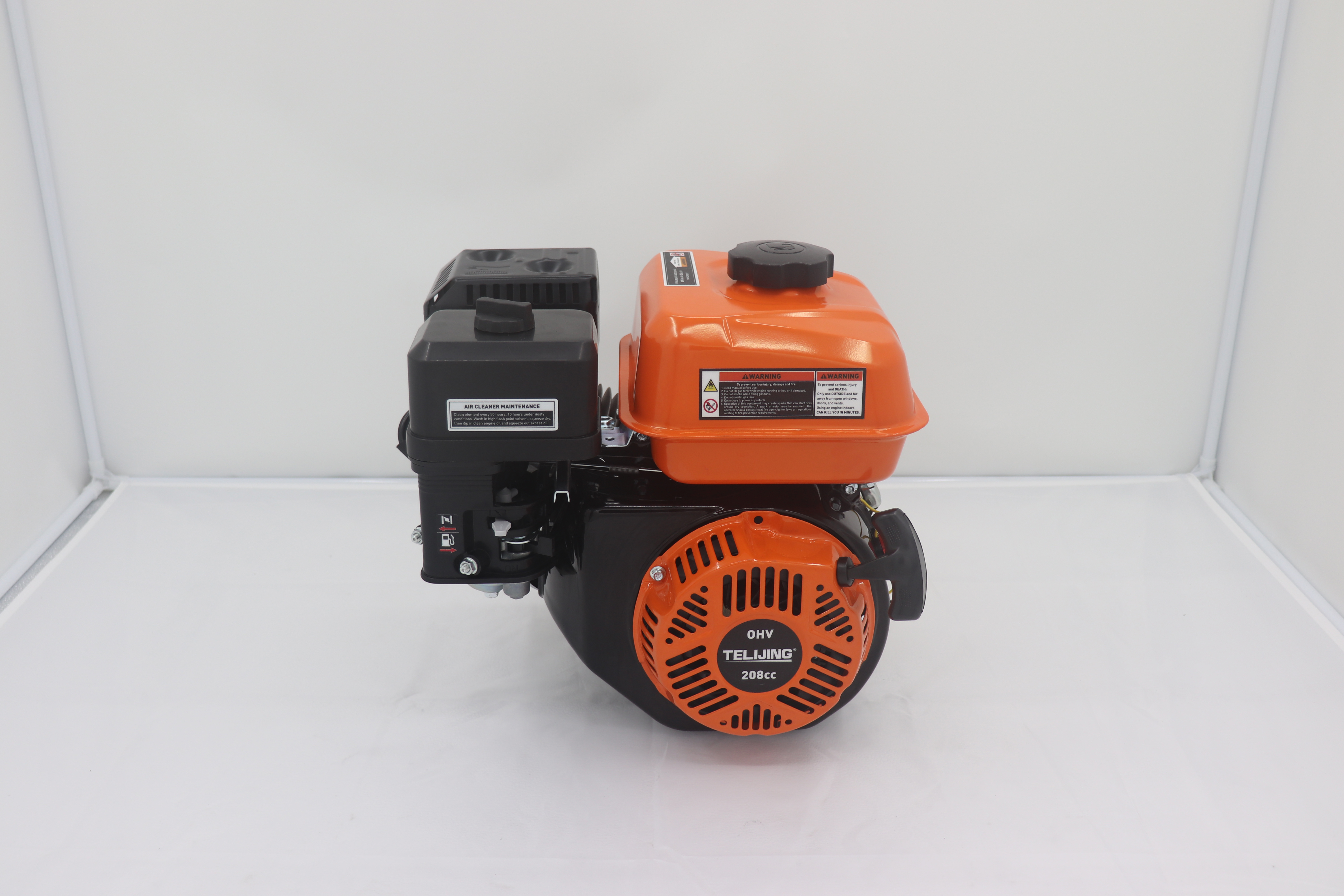 190F Single Cylinder Gasoline Engine 6.5hp 7.0hp Air Cooled Diesel Engine 4 Stroke Wankel Engine