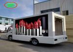 p 3.91 outdoor Rental Mobile Truck LED Display , tri color 1R1G1B LED sign board