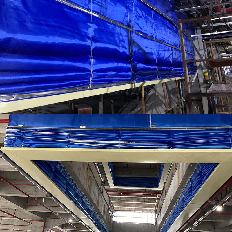 High-Performance Inorganic Fire Roller Shutter For Secure Automatic Rolling Opening