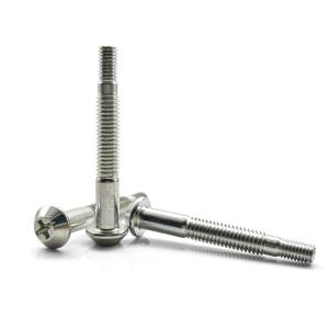 Wholesale Beveled Flat Pan Head Shoulder Screw Special Threaded Dacromet Finish from china suppliers