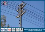 500kg Design Load 30ft 8 Sieds Hot Dip Galvanized Steel Pole Customized