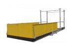 Heavy Duty Electric Retractable Unloading Platform Telescopic Forklift Cargo