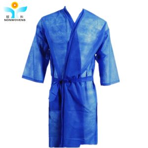 Wholesale 100% Vigin Disposable Kimono Robe 140*110cm Polypropylene Comfortable from china suppliers