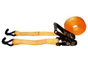 Wholesale 50mm Polyester Webbing Slings 5 Ton With Double J Type Hook / Lifting Slings Straps from china suppliers