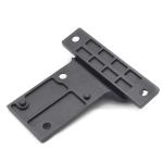 Adjustable Cabinet T Type Hinge Zinc Alloy 135x130x27.5mm
