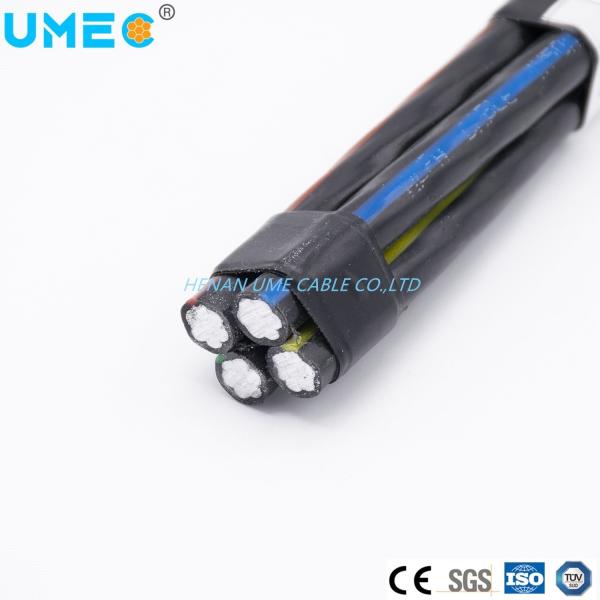 PE Insulation Accepted OEM Overhead ABC Cable XLPE/PVC/PE AAC/ACSR/AAAC