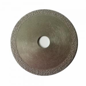 China 4inch 100×0.8×5×16mm Vacuum Brazed Diamond Saw Blade For Cutting Cast Iron Marble Metal Stainless Steel Fire Emergency on sale