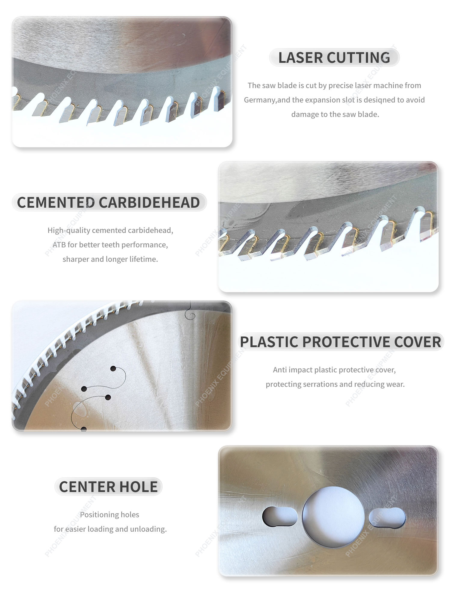 300mm 96 Teeth Ladder Flat Tooth Circular Saw Blade for Wood Cutting on Sliding Table