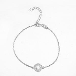 Wholesale Chamilia 925 Silver CZ Bracelet 10.69g 92.5 Sterling Silver Mens Bracelet from china suppliers
