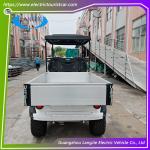 White Color 2 Seeats Electric Luggage Cart buggy With AC Motor For Park