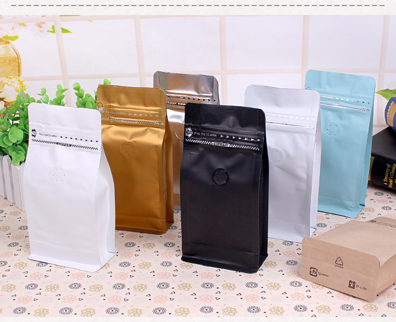 New rose gold black metalized foil pouch plastic k frost candy bag  rainbow