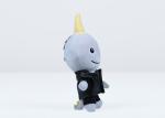 Mini Size Cute Unicorn Keychain Dark Color For Kids Gift / Decoration