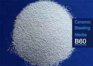 Wholesale Size B60 Microbeads Ceramic Bead Blasting 700 HV Hardness For Industrial Aluminum Alloy from china suppliers