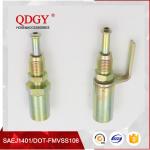 brake hose line pipe thread fitting involve a ISO Flare Bubble flare