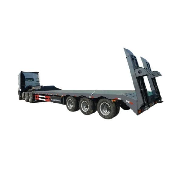 7 Axle Number Steel Tipping Trailer with Detachable Low Bed and Hydraulic