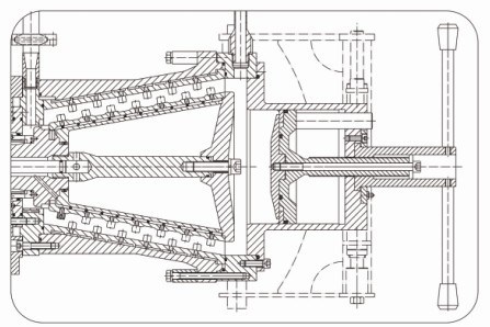 Conical Pin Type Horizontal Bead Mill for Ink