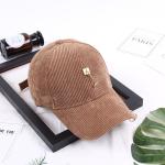 2018 trendy fashionable girls corduroy cap with MOQ only need 3 pcs, Women