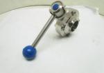 Tri Clamp 1" X 0.065" Hygienic Butterfly Valves