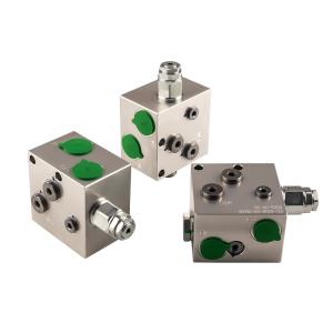 Wholesale Aluminum Steel Hydraulic Manifold Hydraulic Valve Block Custom Processing Service from china suppliers