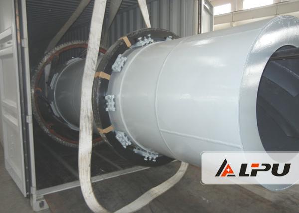 Stainless Steel Drum Dryer Equipment , Slag Limestone Coal Industrial Drying