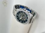 Newly Design Waterproof Silver Bezel Quartz Watch Good Price Logo Customize