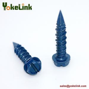 Wholesale 1/4&quot; Hex Washer Head Concrete Screw Hi-Lo Thread Screws Ruspert Tapcon Screw from china suppliers