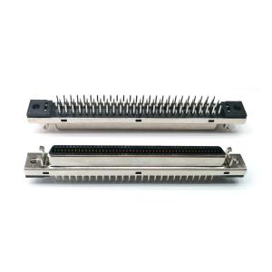 Wholesale PCB Straight SCSI Connector CN Type 100pin 1.27mm Female MDR Connector from china suppliers
