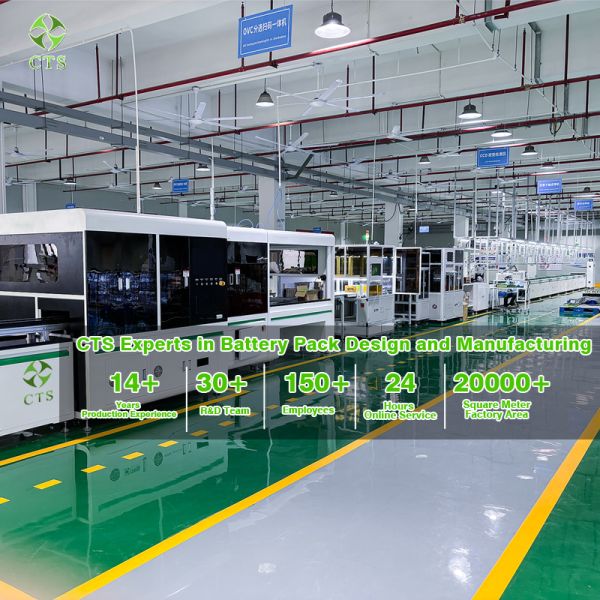 CTS High Performance Electric Boat Battery 51.2V 280Ah Lithium Lifepo4 Battery Pack for Electric Marine Yacht