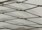3.2mm Wire Rope Mesh 3" × 3" Hole Building Use Knotted Cable