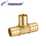 Brass Crimp Pipe Fittings Pex Pipe Connectors For Water Supply Systems