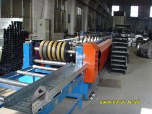 China High Pressure Punching Metal Door Frame Roll Forming Machine Approved CE on sale