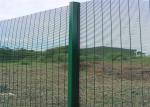 Galvanized Steel PVC coated Wire Prison Mesh Anti Climb Security Fencing