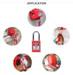 BOSHI 25mm Shackle Length Small Safety Padlock With Shackle Insulation