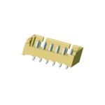 Male 1*6P Wafer Wire To Board Connector Housing 1.0AMP 180°DIP
