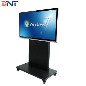 China High Applicability Mobile TV Display Stand For 65 - 86 Inch Flat Screens on sale