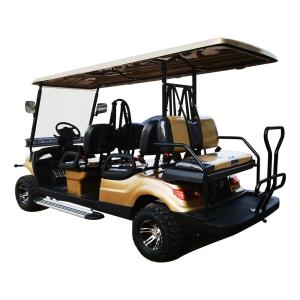 Wholesale 4 6 8 seater Remote Control Electric Sightseeing Limo Golf Cart With 1000kg Weight from china suppliers