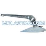 Stainless Galvanized Steel Plough Anchor Easy Handling Steel Anchor For Marine